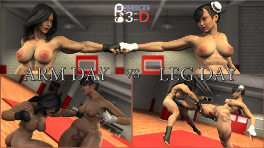 Arm Day vs Leg Day